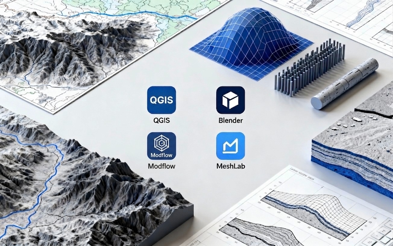 Software per geoscienze e geoingegneria: guida agli strumenti gratuiti e open source