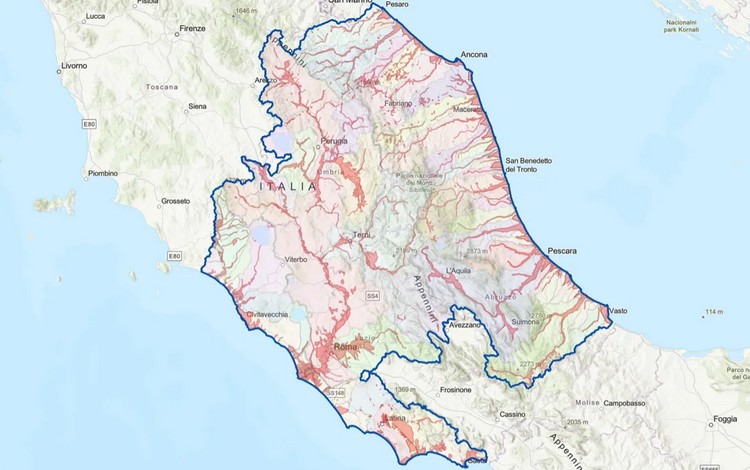 PAI distrettuali AUBAC: adottati i nuovi piani per alluvioni e frane nell'Appennino Centrale