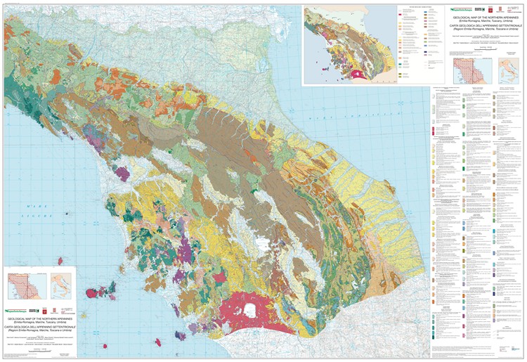 La Carta Geologica dell'Appennino Settentrionale ottiene il Premio 'Cartografia Geo-tematica' 2020