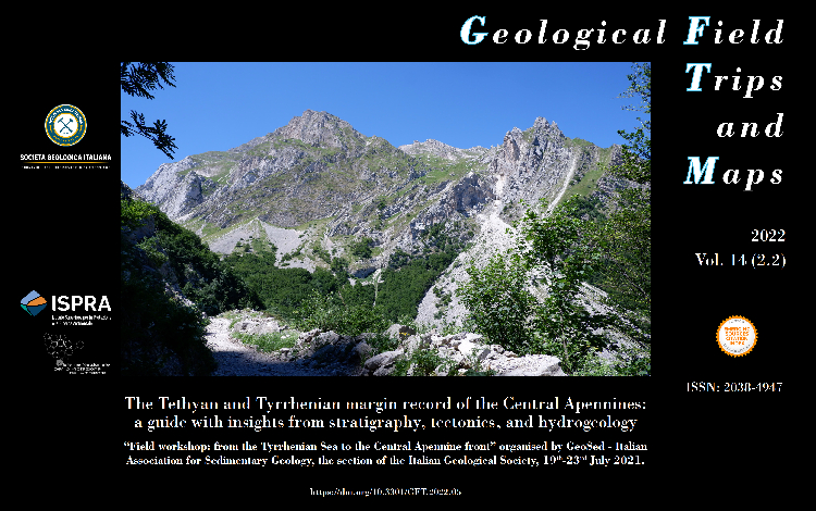 Geological Field Trips, dal Tirreno all'Appennino Centrale