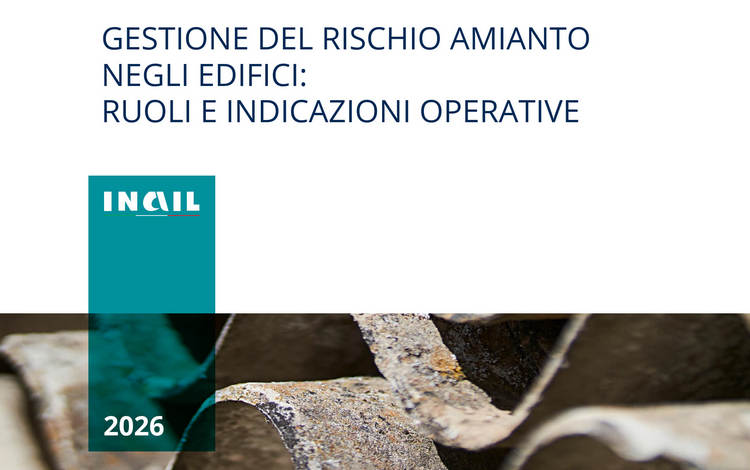 Amianto negli edifici, online il nuovo volume operativo Inail