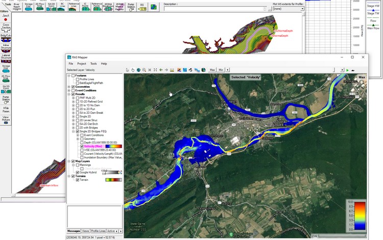 HEC-RAS 6.1, nuova versione del software di modellazione idraulica