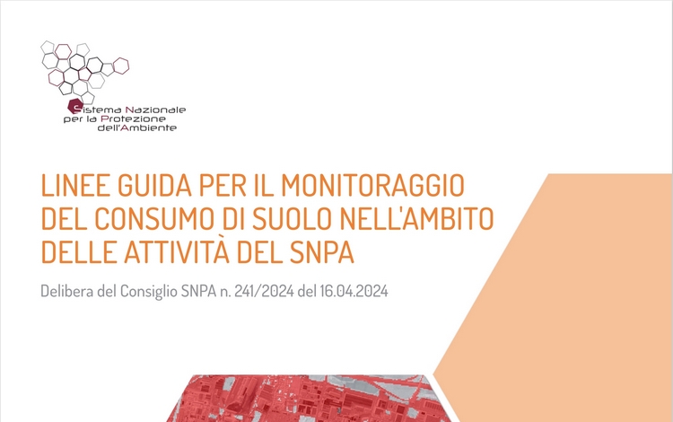 Linee Guida per il monitoraggio del consumo di suolo nell’ambito delle attività del SNPA