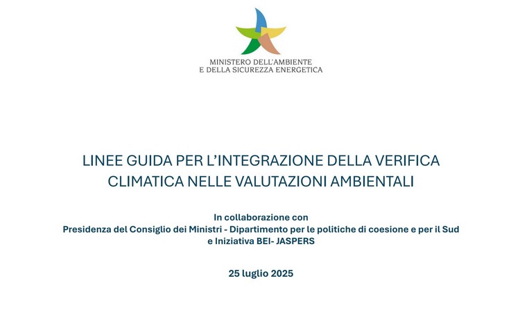 Verifica climatica: le nuove Linee guida MASE entrano in VAS e VIA