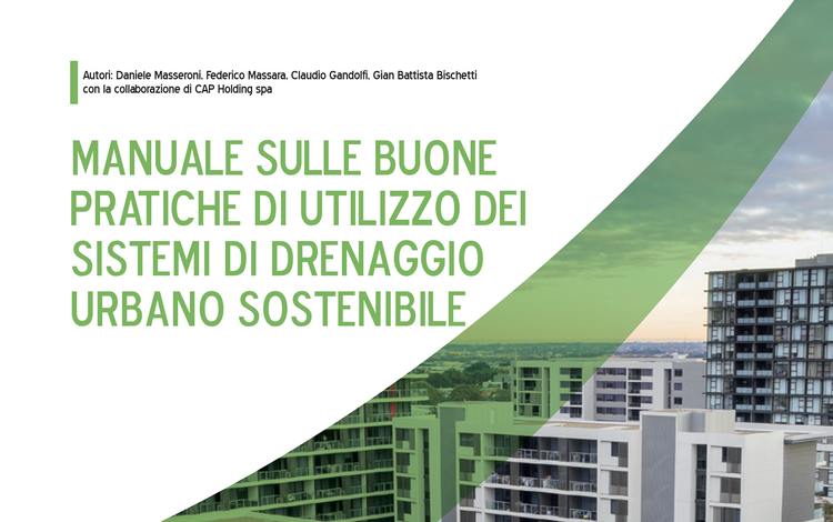 Manuale sulle buone pratiche di utilizzo dei sistemi di drenaggio urbano sostenibile