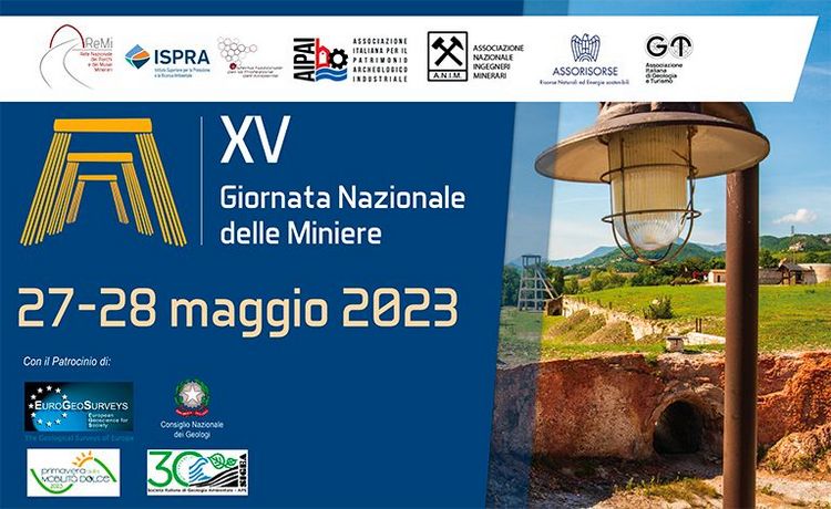 27 e 28 maggio 2023 - XV Giornata Nazionale delle Miniere