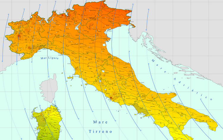 Aggiornata la Carta Magnetica d’Italia