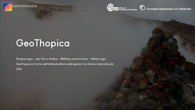 GeoThopica, si aggiorna il portale di accesso all’infrastruttura dati geotermici italiani