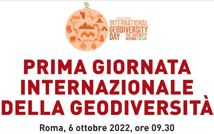 Prima giornata internazionale della geodiversità, Roma 6 ottobre 2022