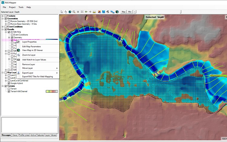 HEC-RAS 6.3, nuova versione del software di modellazione idraulica