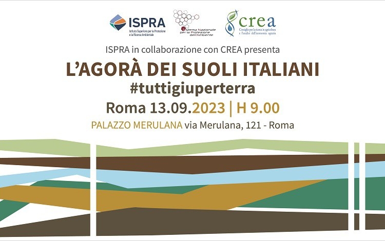 L'agorà dei suoli italiani, mercoledì 13 settembre - Palazzo Merulana, Roma