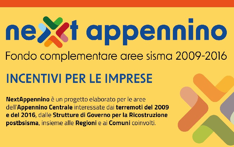 Sisma, online il portale NextAppennino per accedere agli incentivi