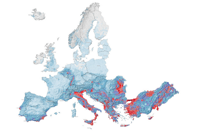 european seismic risk map