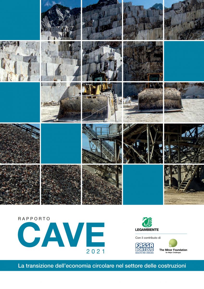 Legambiente - Rapporto cave 2021