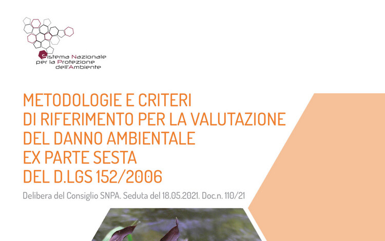 Linea Guida SNPA: Metodologie e criteri di riferimento per la valutazione del danno ambientale