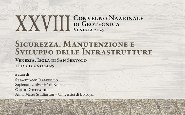 XXVIII Convegno Nazionale di Geotecnica: disponibili gli Atti della Conferenza