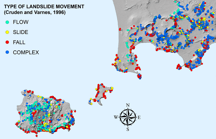 Geodatabase CAmpi Flegrei LAndslide (CAFLAG)