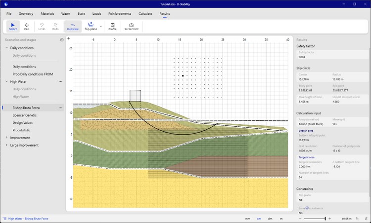 D-Stability, software gratuito per le analisi di stabilità dei pendii