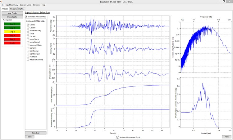 Risposta sismica locale, software open source DEEPSOIL