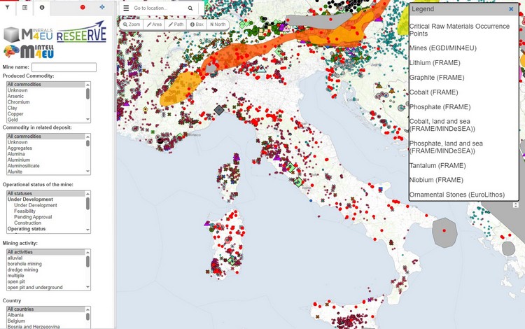 Dati aperti su georisorse e sottosuolo: EGDI, banche dati italiane ed EPOS