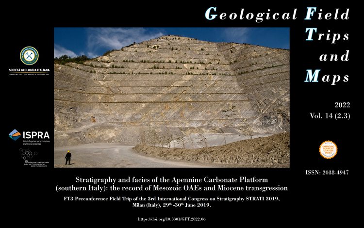 Geological Field Trips, la piattaforma carbonatica dell'Appennino centro-meridionale