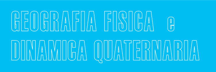 Rivista "Geografia Fisica e Dinamica Quaternaria", free download