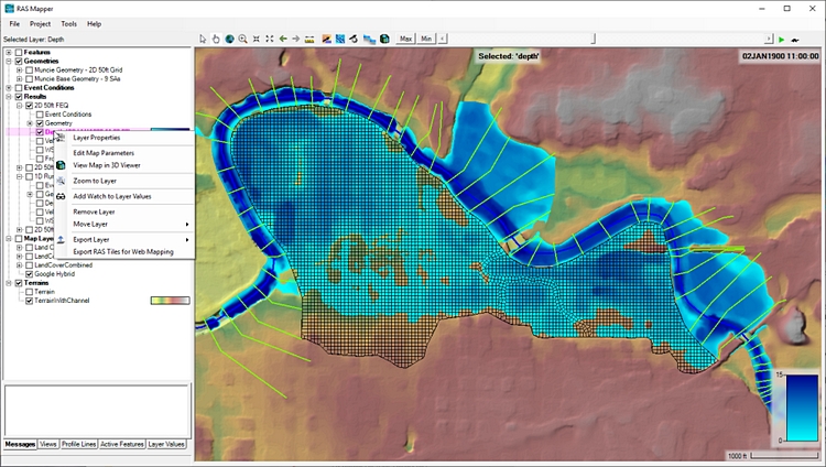 HEC-RAS 6.0.0 Beta 3, nuova versione del software di modellazione idraulica