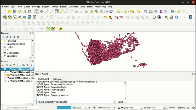 QGPT Agent, utilizzare l'API ChatGPT OpenAI in QGIS