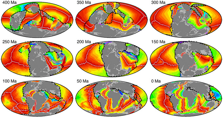 Research article | Reconstructing seafloor age distributions in lost ocean basins