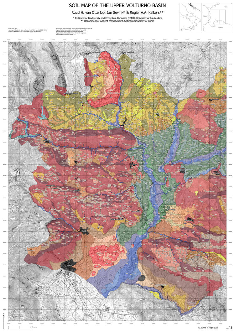 Soils and soilscapes of the Upper Volturno basin: a detailed survey of a large intermontane basin in the Central-Southern Apennines, Italy