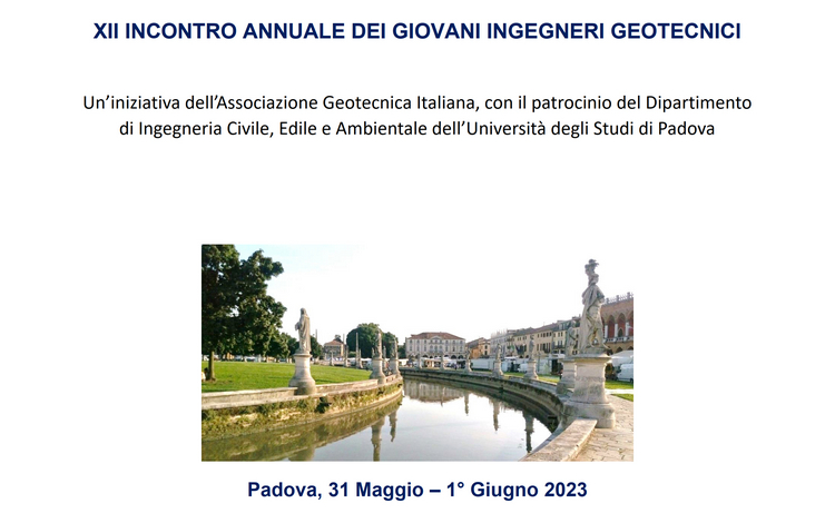 Atti completi dell'Incontro Annuale dei Giovani Ingegneri Geotecnici - 2023