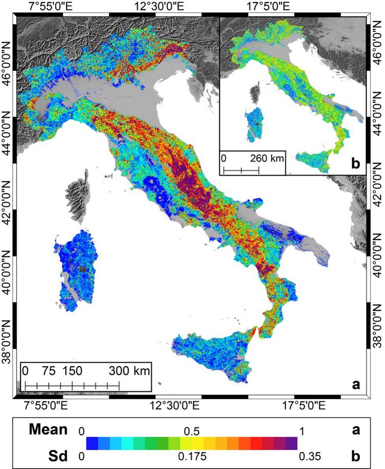 Earthquake-triggered landslide susceptibility in Italy by means of Artiï¬cial Neural Network