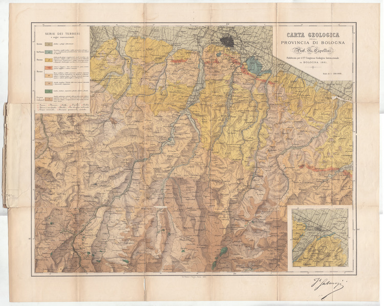 Online la collezione digitale di cartografia storica della Biblioteca di Scienze della Terra "A. Desio"