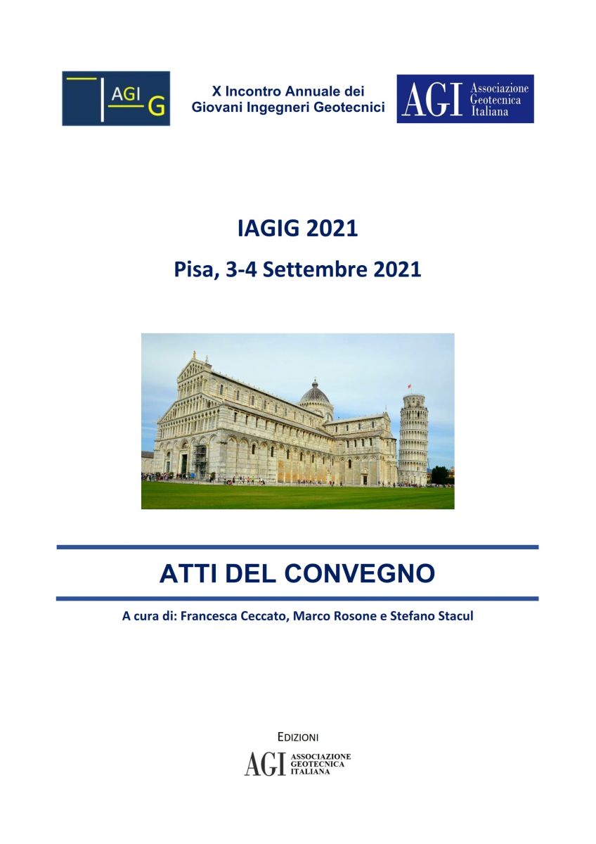 Atti completi del X Incontro Annuale dei Giovani Ingegneri Geotecnici