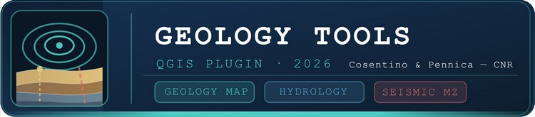 Geology Tools: plugin QGIS per cartografia geologica, idrologia e microzonazione sismica