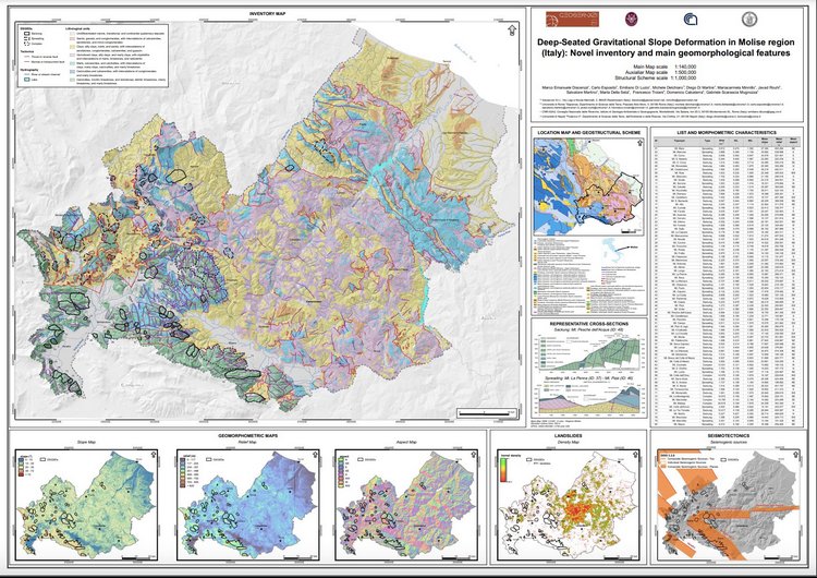 Regione Molise, inventario delle Deformazioni Gravitative Profonde di Versante