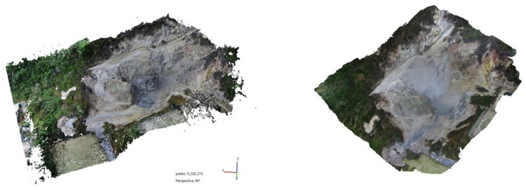 Open Access Article | Time-Lapse Landform Monitoring in the Pisciarelli (Campi Flegrei-Italy) Fumarole Field Using UAV Photogrammetry