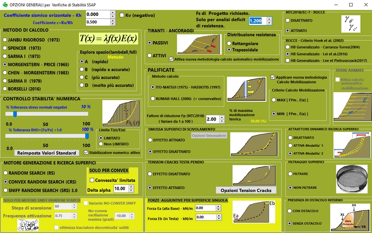 SSAP versione 5.1, software per la verifica della stabilità dei pendii