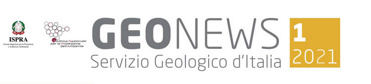 Geonews, newsletter n.1/2021 del Servizio Geologico d'Italia