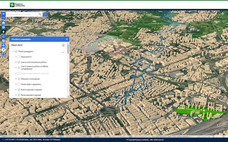 Geoportale Regione Lombardia: la cartografia geologica e la banca dati geologica del sottosuolo