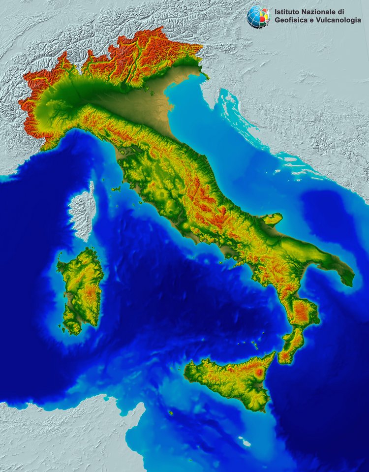 Tinitaly DEM, disponibili gratuitamente i modelli digitali del terreno del territorio italiano