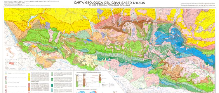 Carte geologiche della collezione cartografica del Dipartimento di Scienze della Terra - UniversitÃ  di Pisa