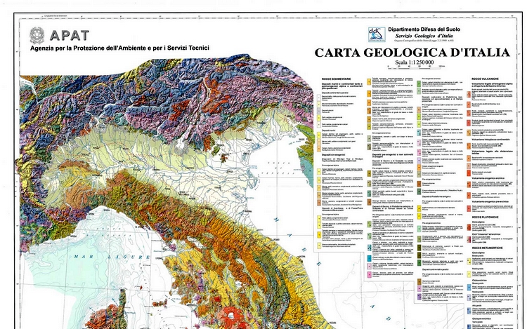 CARG, raddoppiato il fondo per il completamento della Carta Geologica Dâ€™Italia