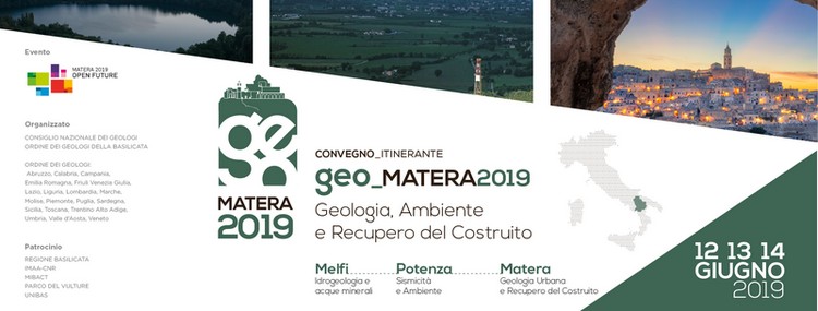 geo_MATERA2019: Ambiente, Territorio e Recupero del Costruito