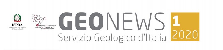 Geonews, newsletter n.1/2020 del Servizio Geologico d'Italia