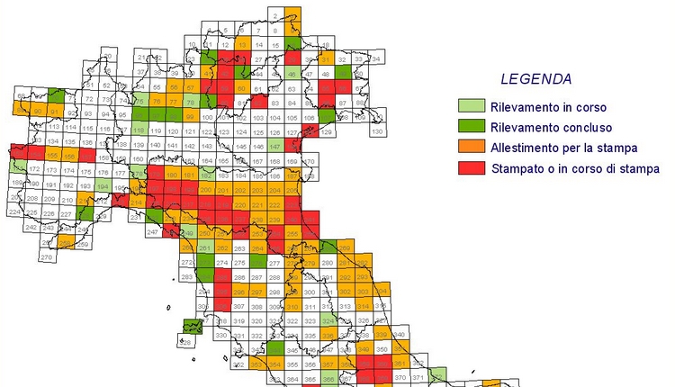 Servizio Geologico d'Italia per le attivitÃ  del Progetto CARG, nuovi bandi di concorso