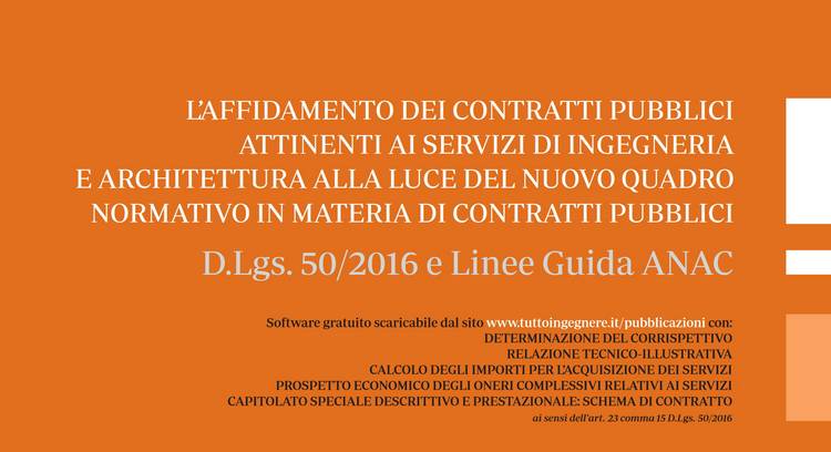 CNI, pubblicato il vademecum per i servizi di ingegneria e architettura