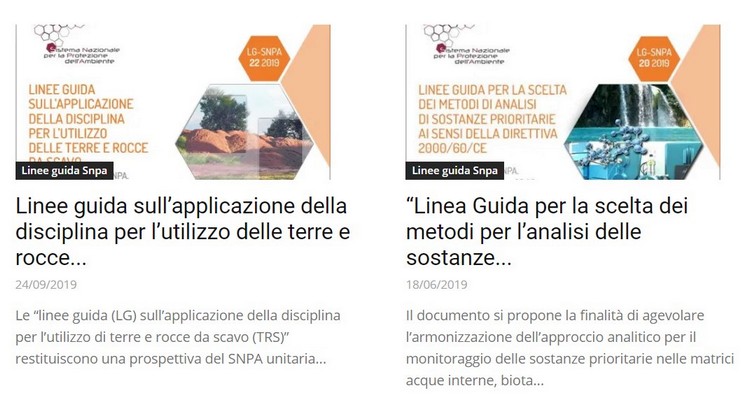 Linee Guida e manuali tecnici SNPA, la collezione completa