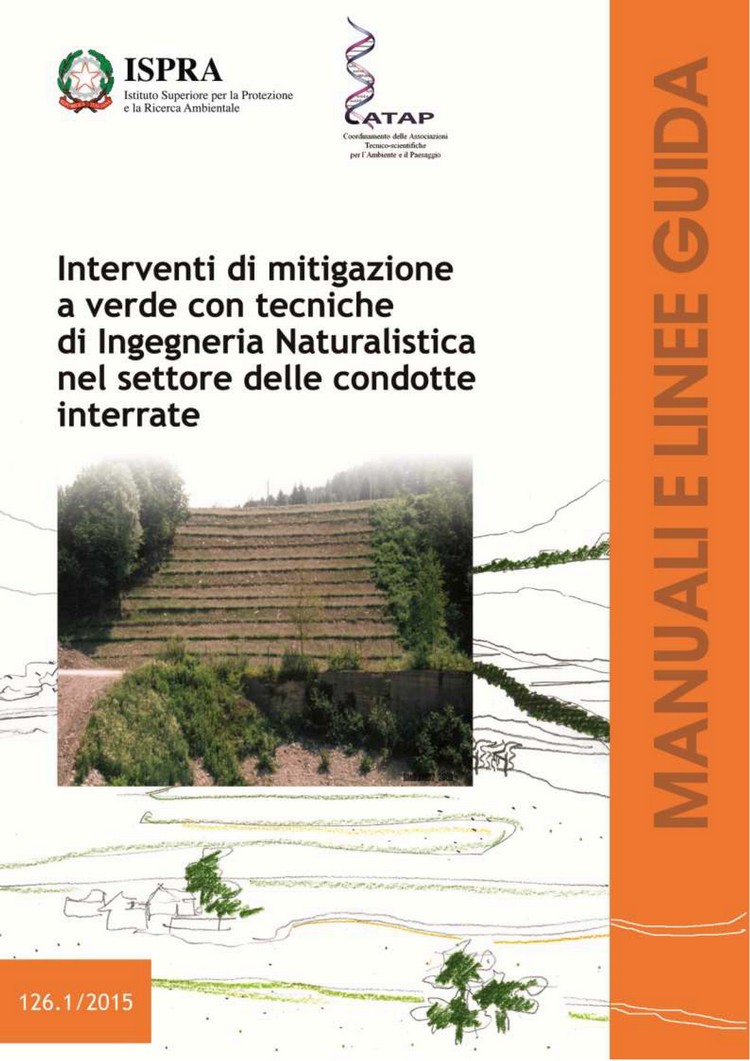 Manuali Ispra: interventi di mitigazione a verde per condotte interrate