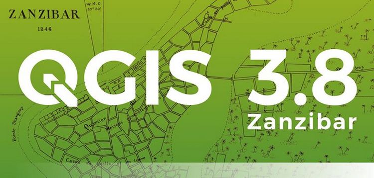 QGIS disponibile la nuova versione 3.8 Zanzibar